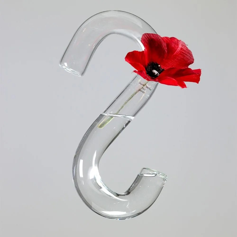 Βάζο B0806135 S 24.5x11X3cm Rene Barba Clear Serax Glass