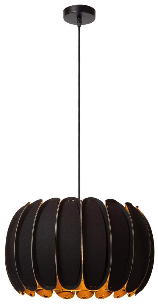 Φωτιστικό Κρεμαστό Lucide 34445-40-30 SPENCER Μαύρο Ματ (Black Mat)