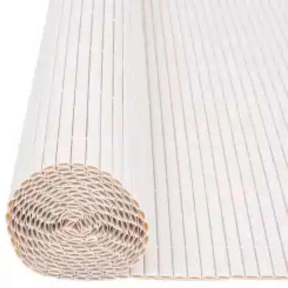 vidaXL Περίφραξη Κήπου Διπλής Όψης Λευκή 110 x 400 εκ.