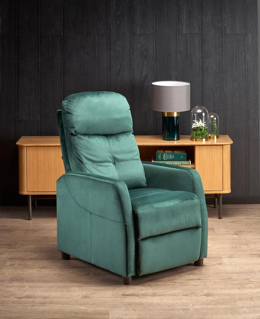 FELIPE 2 recliner color: dark green DIOMMI V-CH-FELIPE_2-FOT-C.ZIELONY