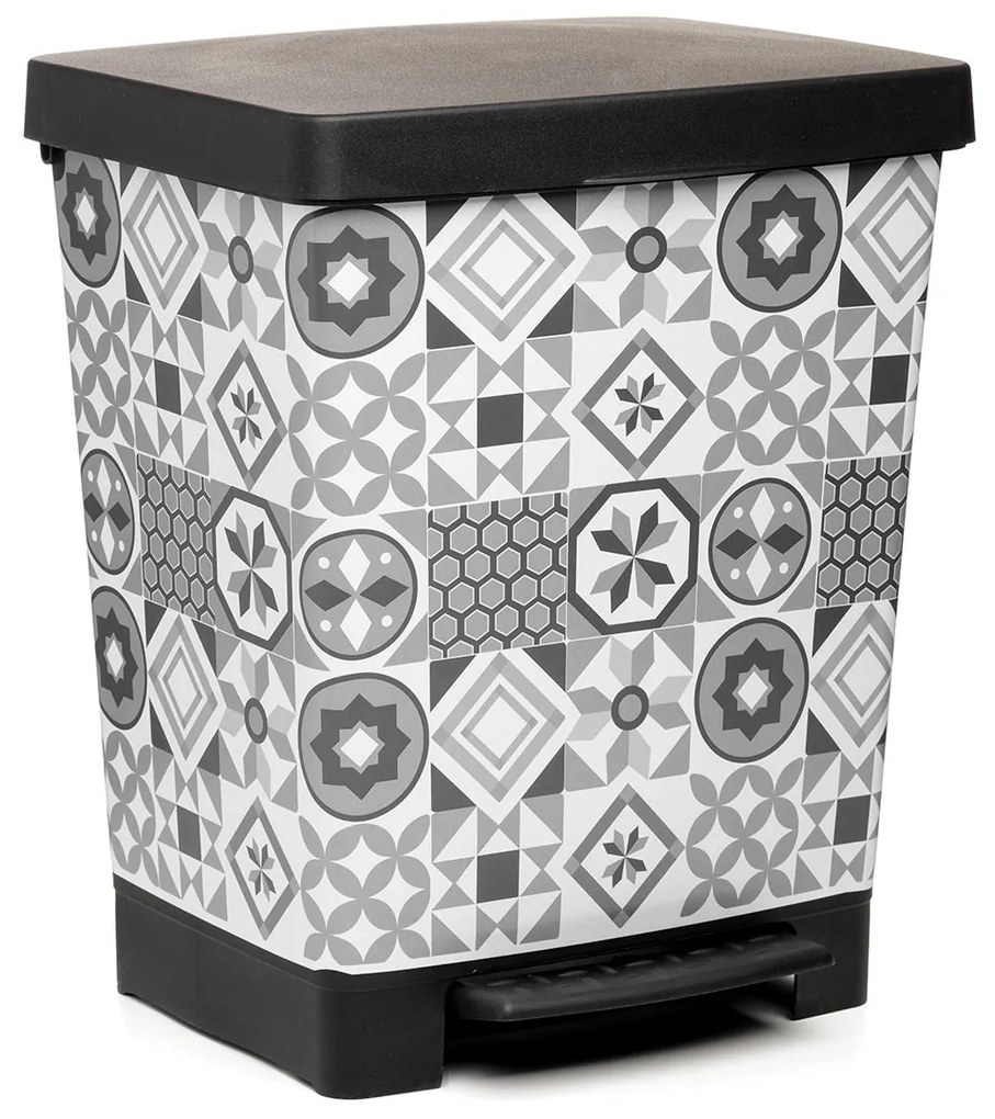 Κάδος Απορριμμάτων (33.5x30x39) Tatay 23lt 06649.005 Cubik Hydraulic