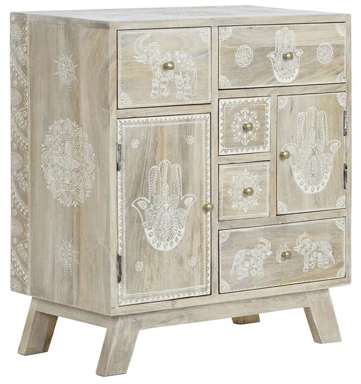Σιφονιέρα DKD Home Decor Φυσικό Ξύλο από Μάνγκο 61 x 33,5 x 68,5 cm