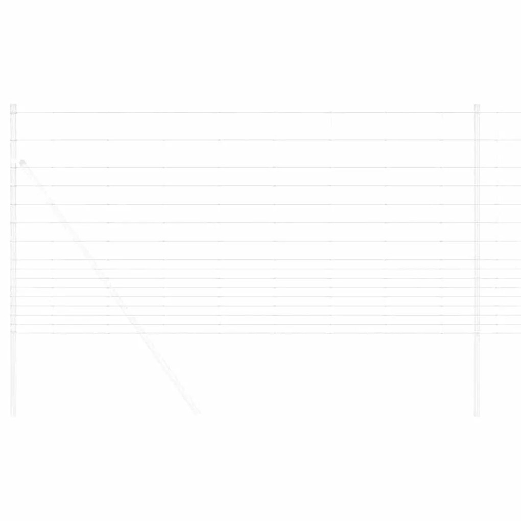 vidaXL Περίφραξη αγρού Γκρι 1.2 x 10 m Ατσάλι