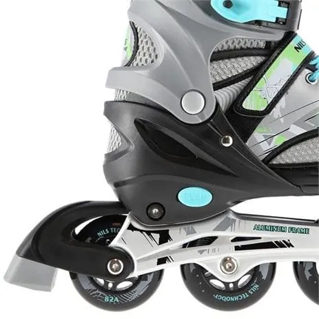 Roller NA 10602A INLINE SKATES ΜΑΥΡΟ NILS EXTREME