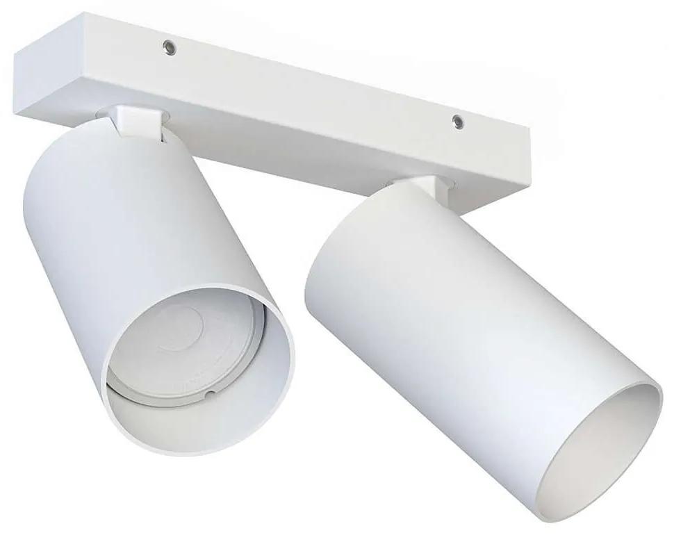 Φωτιστικό Οροφής - Σποτ Mono 7810 2xGU10 10W White Nowodvorski Μέταλλο,Πλαστικό