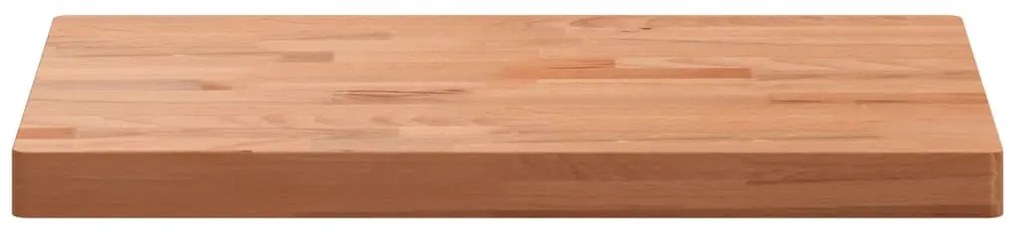 vidaXL Πάγκος Μπάνιου 60x40x4 εκ. από Μασίφ Ξύλο Οξιάς
