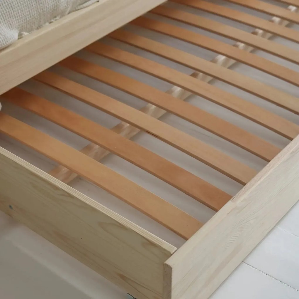 Κρεβάτι Παιδικό Montessori House Bed Duo με κάγκελα 23cm σε Λευκό Χρώμα  Ξύλου  90×200cm  Luletto (Δώρο 10% έκπτωση στο Στρώμα)