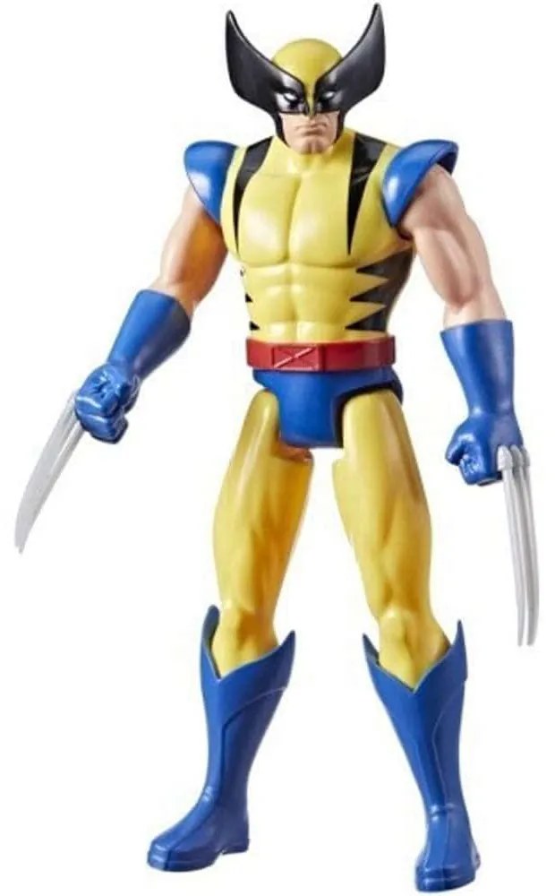 Φιγούρα Δράσης F7972 Titan Hero Series Marvel X-Men 97 Wolverine Yellow-Blue Hasbro