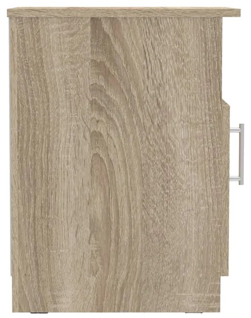 Κομοδίνο Galdi pakoworld σε sonoma απόχρωση 40x45x60εκ