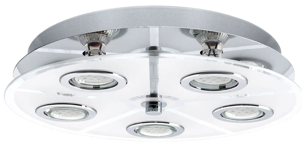 Φωτιστικό Οροφής Led Cabo 30933 Silver Eglo Metal