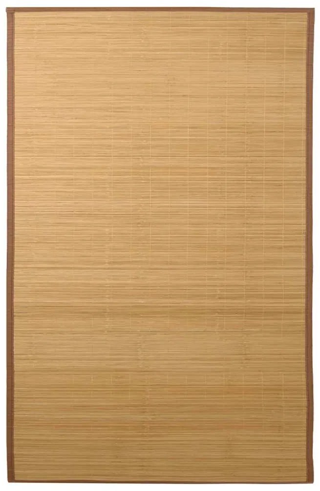 vidaXL Χαλί Καφέ 100 x 160 εκ. από Μπαμπού