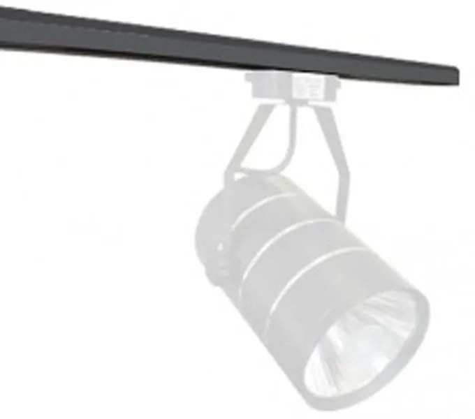 Ράγα στήριξης φωτιστικού 2Μ λευκό -  Lamp support rail