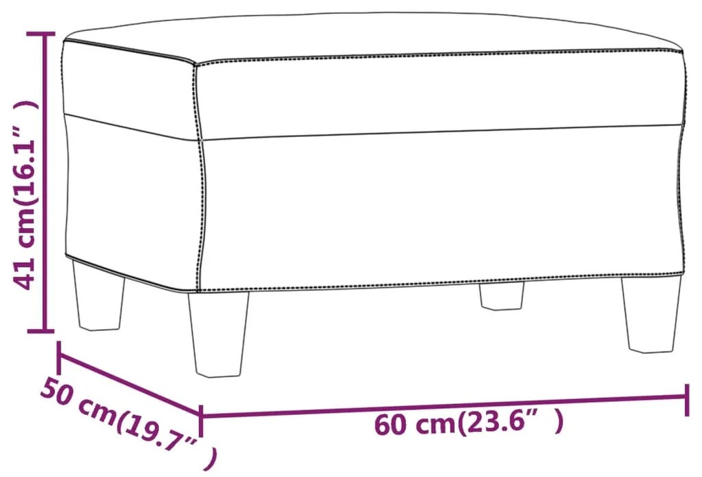 ΥΠΟΠΟΔΙΟ ΚΑΦΕ60X50X41 ΕΚ. ΥΦΑΣΜΑΤΙΝΟ 349330