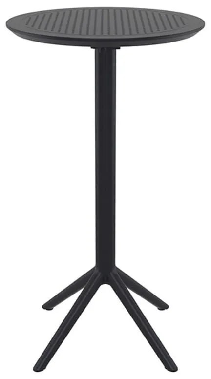 Τραπέζι - Stand Bar Sky 20.0296 60Χ108cm Black