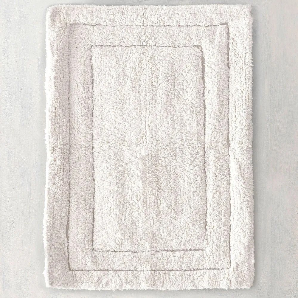 Ταπέτο Μπάνιου Senna 01 Ecru Ρυθμός 50 X 80 100% Cotton
