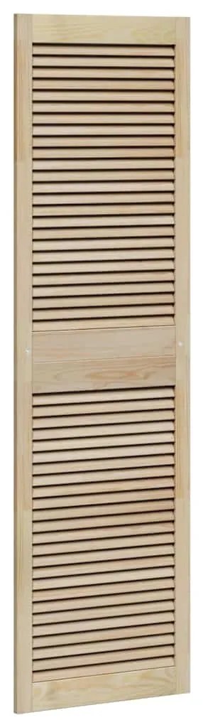 vidaXL Πόρτες Ντουλάπας Other με πόρτα 4 pcs Καφέ 170 x 49.5 x 2.1 εκ