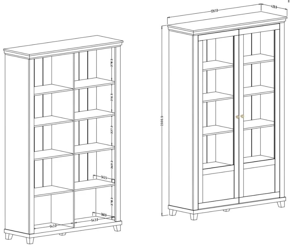 Βιτρίνα Capel plus-Leuko