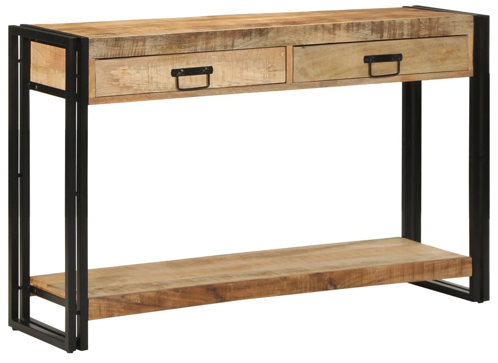 vidaXL Τραπέζι κονσόλας 120x33x75 εκ. Μασίφ ξύλο μάνγκο