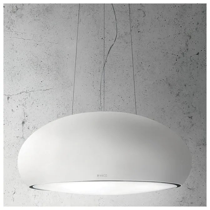 Elica Seashell WH/F/80 Απορροφητήρας Νησίδα 80cm Λευκός