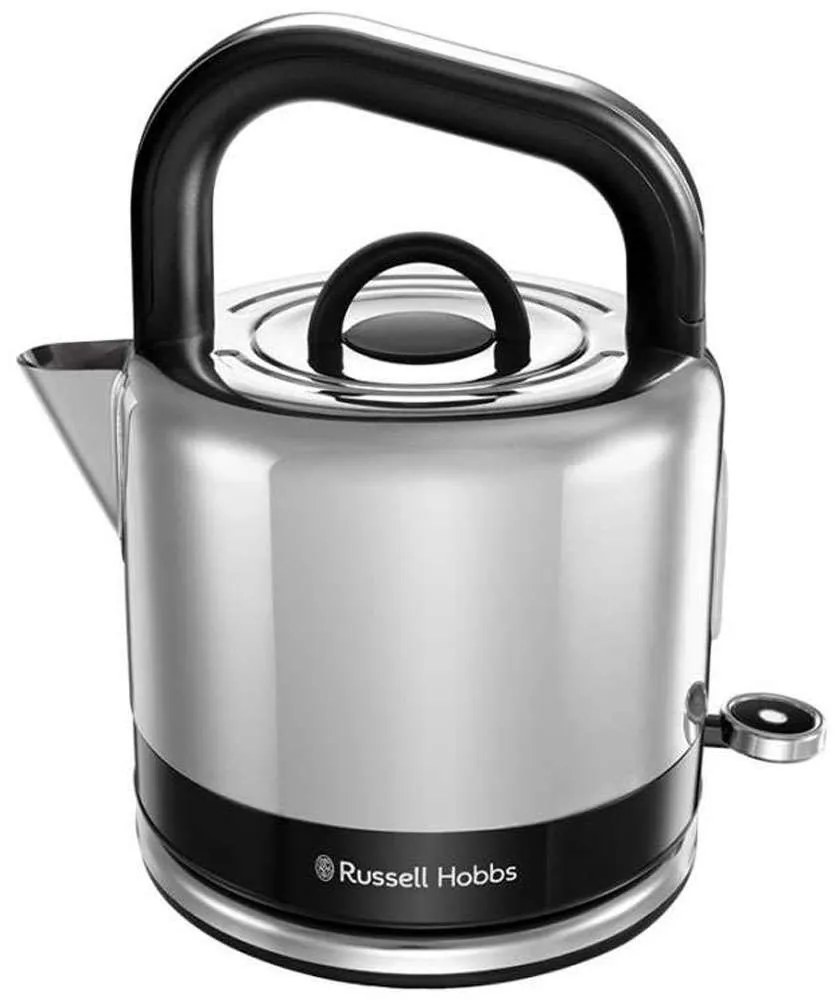 Βραστήρας Distinctions 26420-70 1,5lt 2400W Inox-Black Russell Hobbs Ανοξείδωτο Ατσάλι