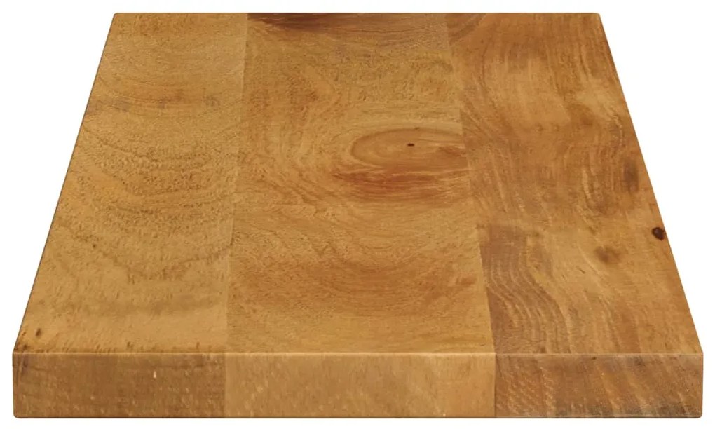 vidaXL Επιφάνεια Τραπεζιού Ορθογώνια 80x20x2,5 εκ. Μασίφ Ξύλο Μάνγκο