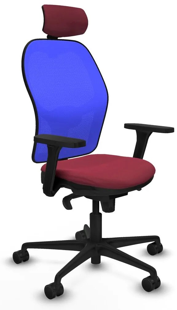 Καρέκλα Γραφείου Piqueras y Crespo 3D036N2 Μπορντό