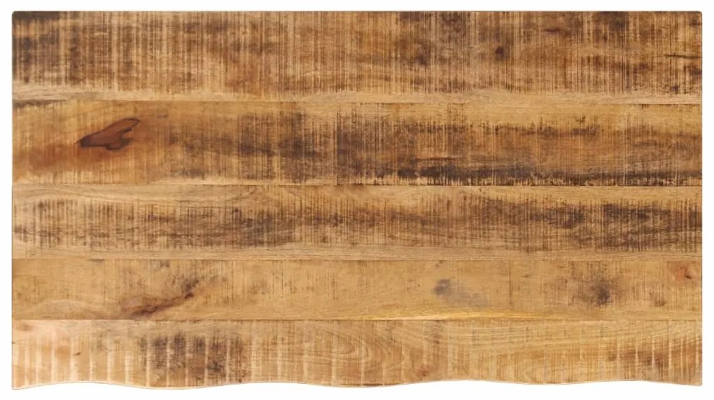 vidaXL Επιφάνεια Τραπεζιού 110x60x3,8 εκ. Live Edge Μασίφ Ξύλο Μάνγκο