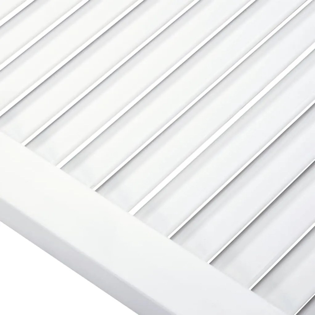 vidaXL Πορτάκι με Περσίδες 69x59,4 εκ. από Μασίφ Ξύλο Πεύκου