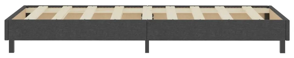 vidaXL Πλαίσιο Κρεβατιού Boxspring Γκρι 100 x 200 εκ. Υφασμάτινο