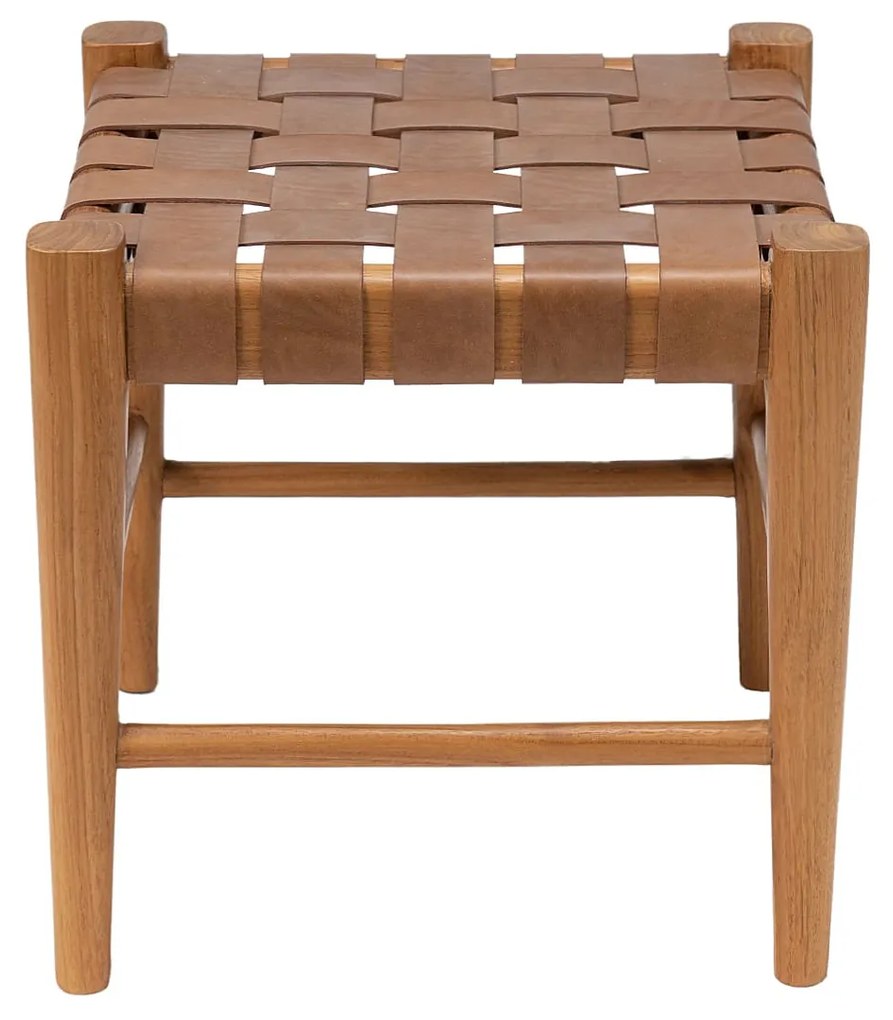 Stool S Line δέρμα S1053-00N3