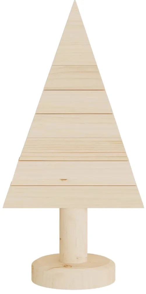 vidaXL Χριστουγεννιάτικα Δέντρα Ξύλινα 2 Τεμ. 30 εκ. Μασίφ Ξύλο Πεύκου