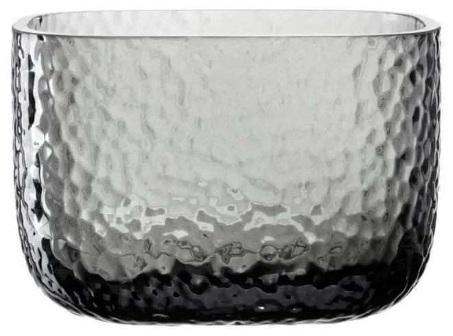 Βάζο Martello 033197L 13cm Grey Leonardo Γυαλί