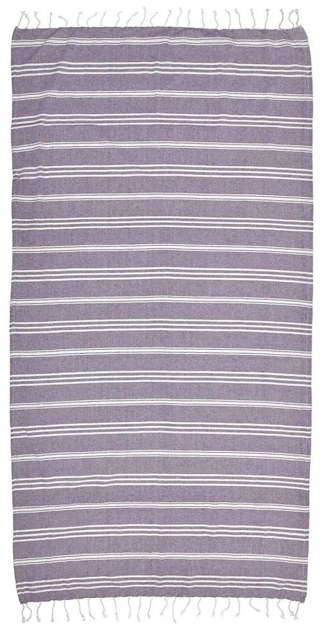 Πετσέτα Θαλάσσης - Παρεό Pestemal 5-46-807-0085 Purple Ble Θαλάσσης 90x170cm 100% Βαμβάκι