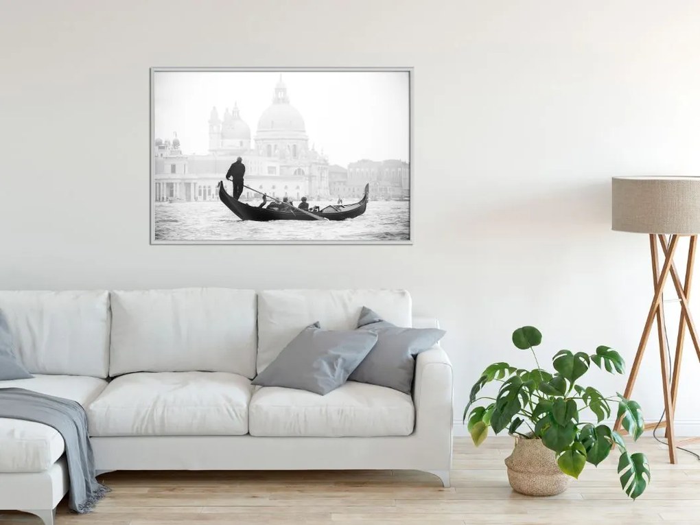 Αφίσα - Symbols of Venice - 30x20 - Χρυσό - Χωρίς πασπαρτού