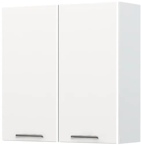 Ντουλάπι κρεμαστό Modena V9-90-2K-Λευκό - Λευκό γυαλιστερό - 90.00Χ32.00Χ91.00cm