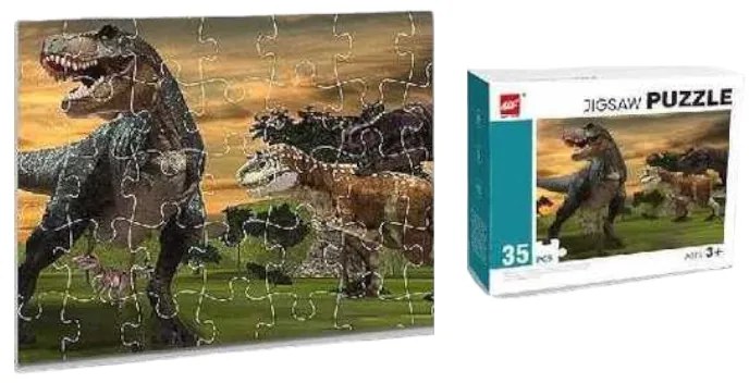 Παιδικό puzzle 35 κομματιών - Dinosaurs - GXF035-1335