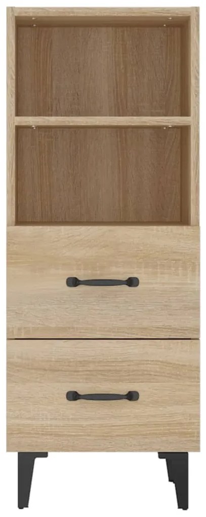 vidaXL Ντουλάπι Sonoma Δρυς 34,5x34x90 εκ. από Επεξεργασμένο Ξύλο