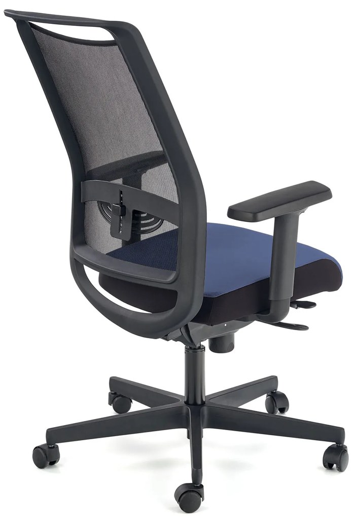 GULIETTA  office chair, color: black / blue DIOMMI V-NS-GULIETTA-FOT-NIEBIESKI