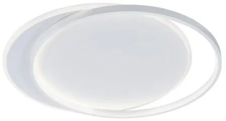 Πλαφονιέρα Φωτιστικό Οροφής LED 43W IP20 3000K Evelyn Viokef-4301900-Λευκό 4301900