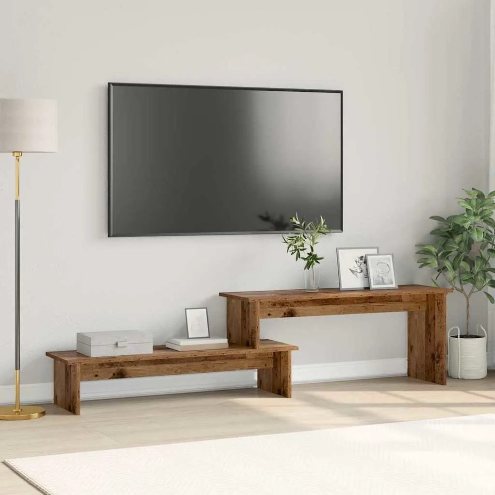 vidaXL Ντουλάπι TV Παλαιό ξύλο 180 x 30 x 43 εκ. Επεξεργασμένο ξύλο