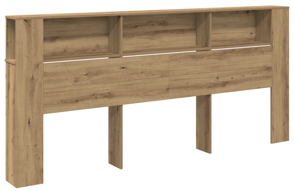 vidaXL Κεφαλάρι Ντουλάπι Τεχνολογίας Δρυς 220x18,5x104,5 εκ.