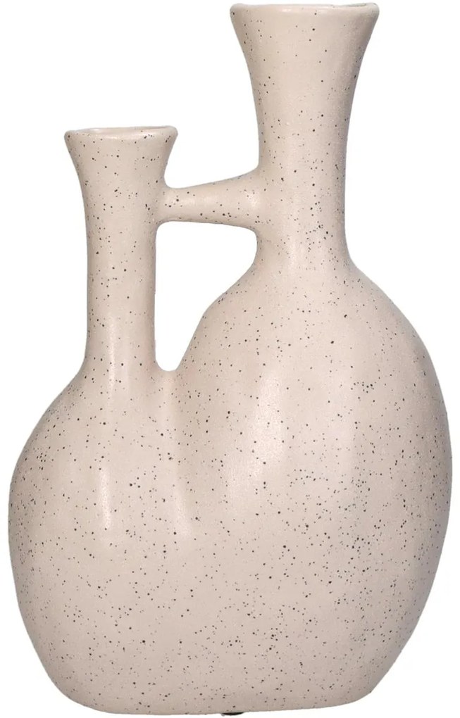 Βάζο ArteLibre Ιβουάρ Κεραμικό 19x11.5x29.5cm-05154613