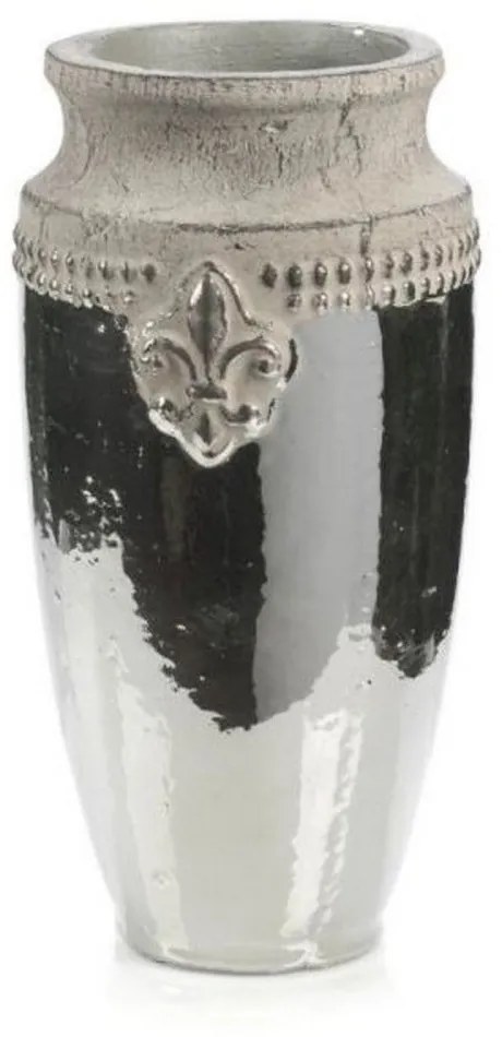 Βάζο Anois 8-0119 21x20x39cm Silver Artekko Ceramic