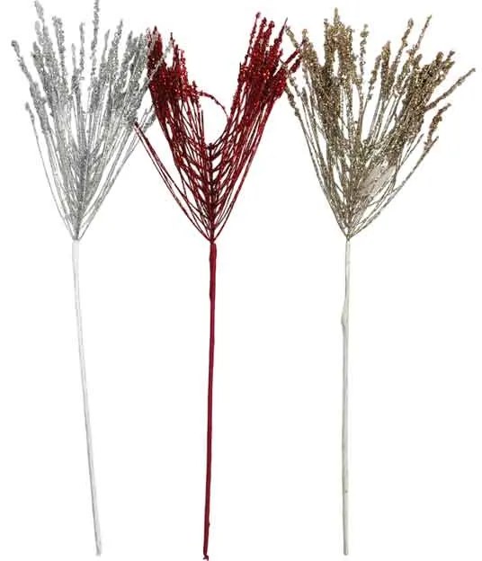 Χριστουγεννιάτικο Κλαδί με Γκλίτερ 54cm – Christmas Glitter Branch