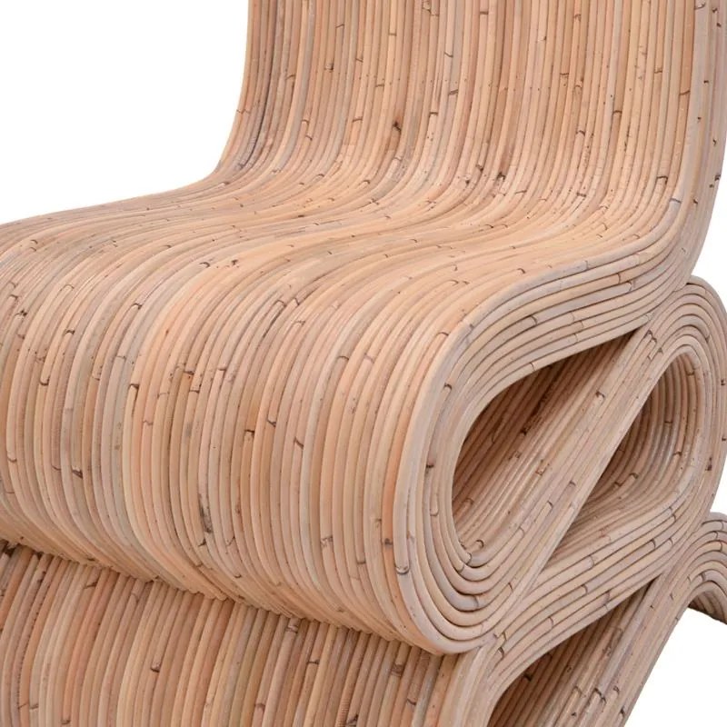 Καρέκλα Favorsy rattan pe σε φυσική απόχρωση 65x52x90 εκ. 50x57x88 εκ.