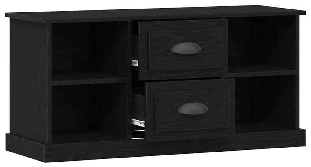 vidaXL Ντουλάπι TV Μαύρη Οξυά 99,5 x 35,5 x 48 εκ. Επεξεργασμένο ξύλο
