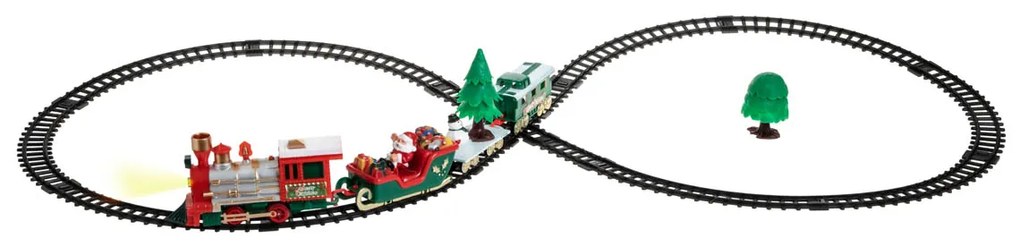 Χριστουγεννιάτικο Τρενάκι Με Led - Μουσική - Κίνηση F-R 143375