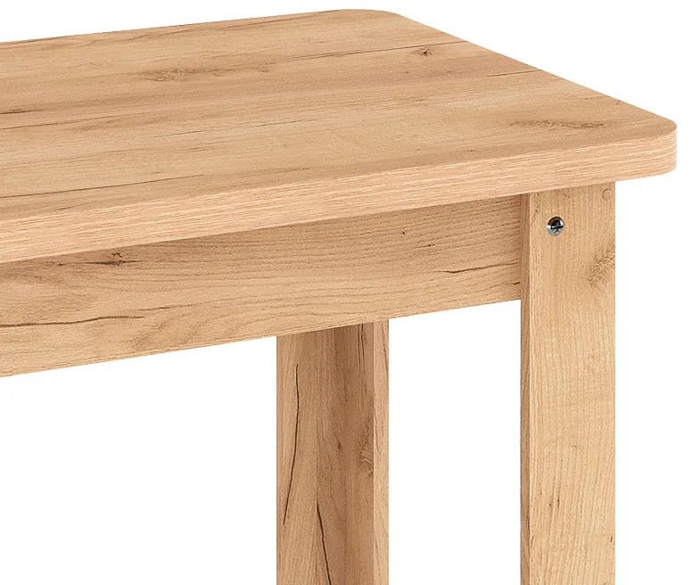 Τραπέζι Celeste pakoworld μελαμίνης σε oak απόχρωση 100x60x73.5εκ - 184-000098