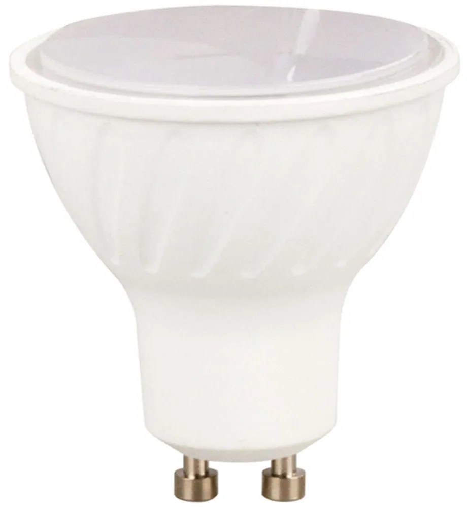 Λαμπτήρας Led 7WGU10SWWDIM Dim Gu10 7W 3000K 530lm White Aca Αλουμίνιο,Πέτρα