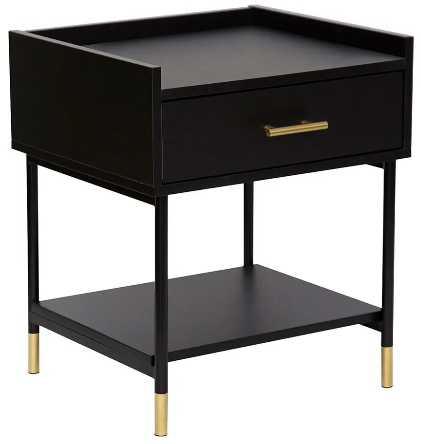Κομοδίνο Με Συρτάρι &amp; Ράφι (45x40x53) A-S Tedy Bedside 185051